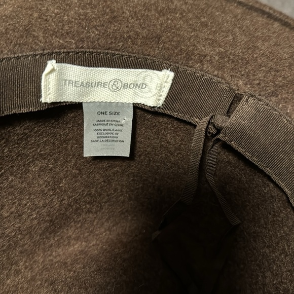 Treasure and Bond Snake Print Detail Hat - Picture 3 of 4